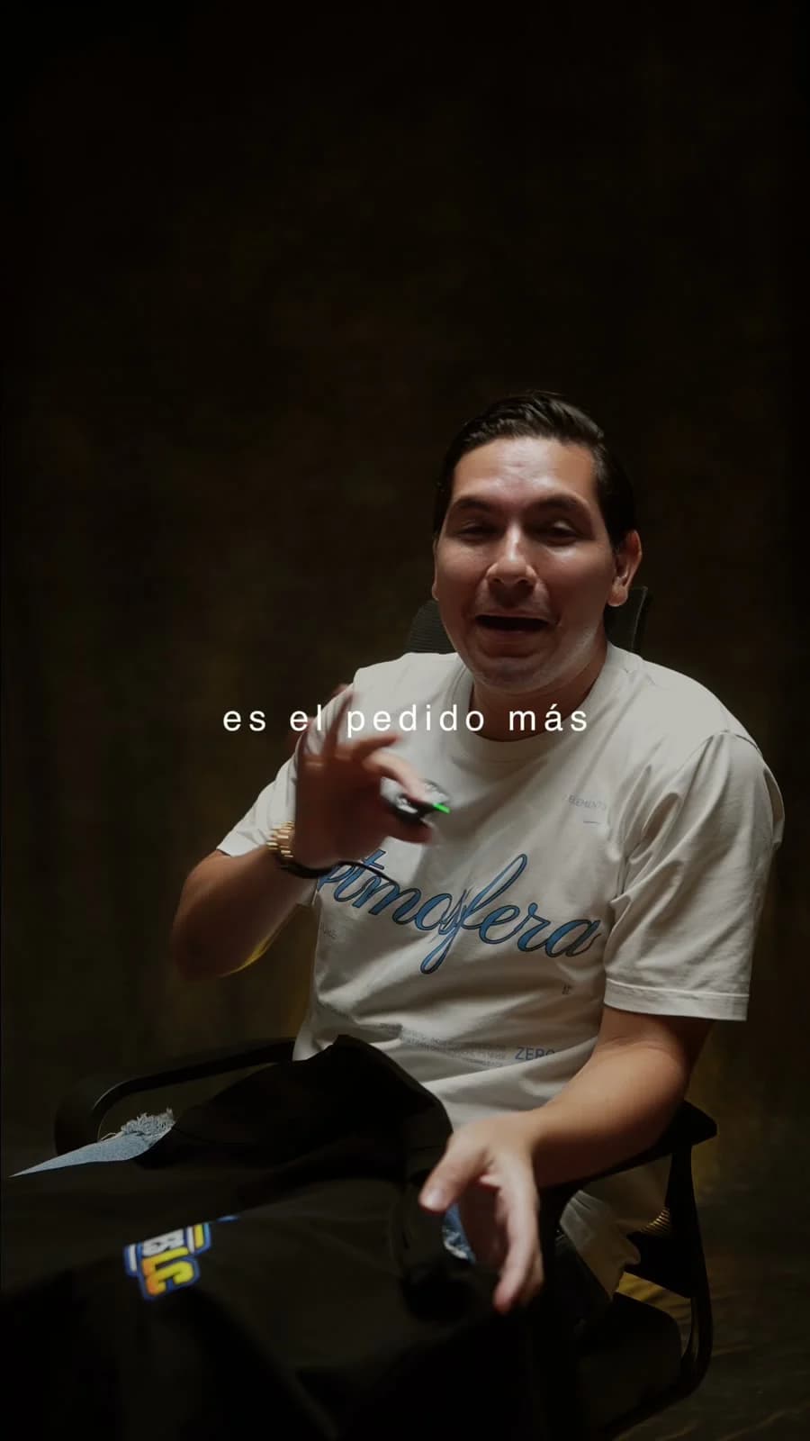 Prenda ATMÓSFERA para personalizar