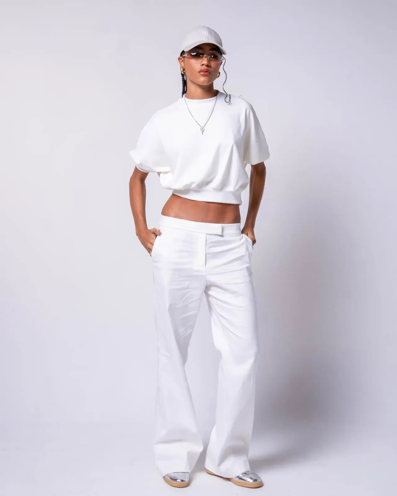 BALANCE BOXY SWEARTSHIRT NUDE