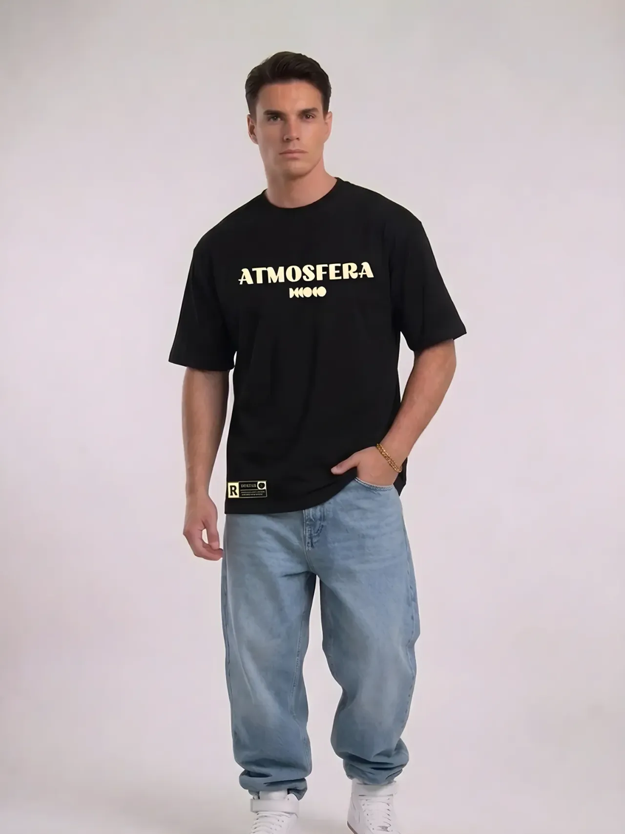 CAMISETA ASTRO F. NEGRA
