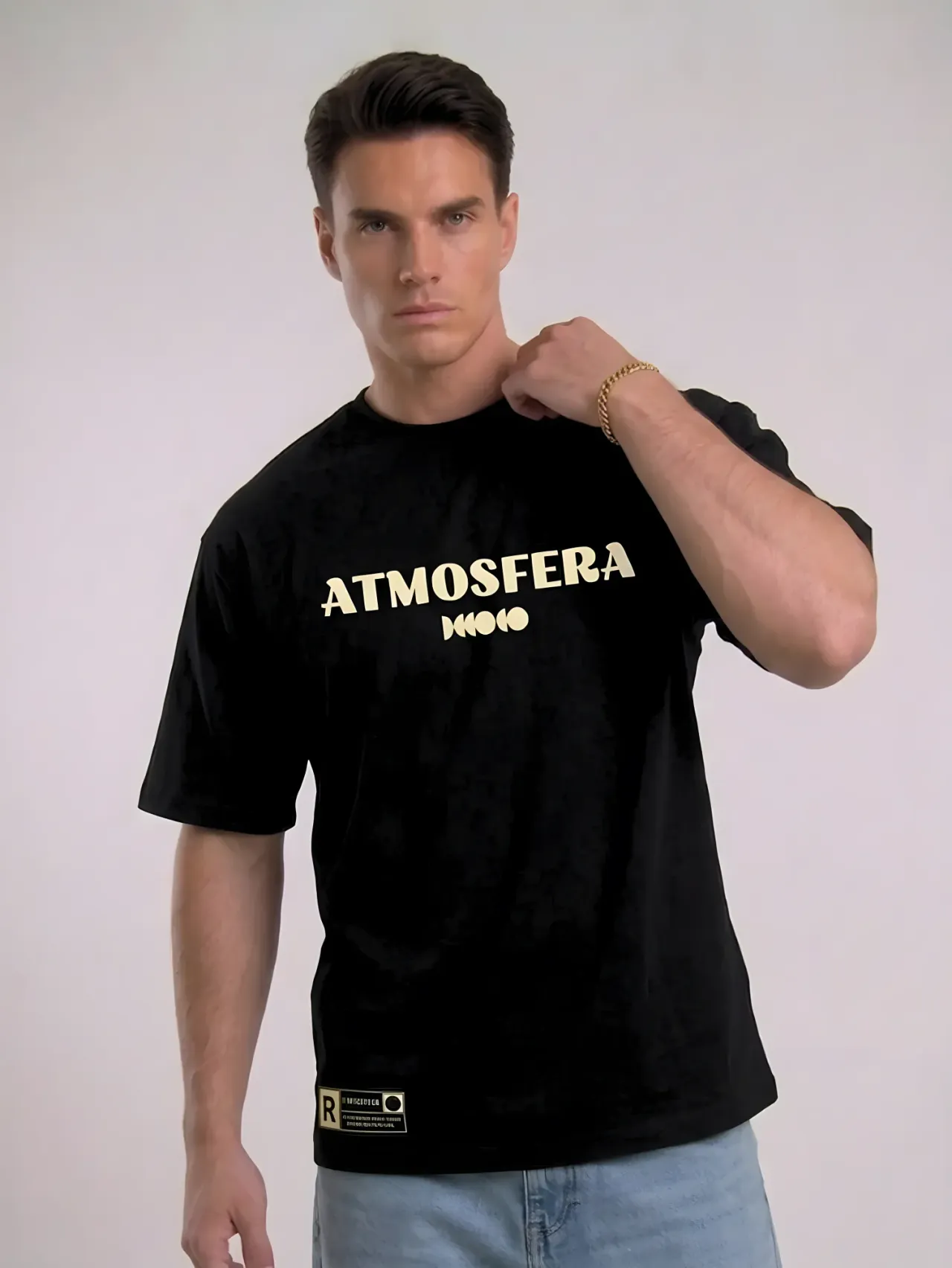 CAMISETA ASTRO F. NEGRA