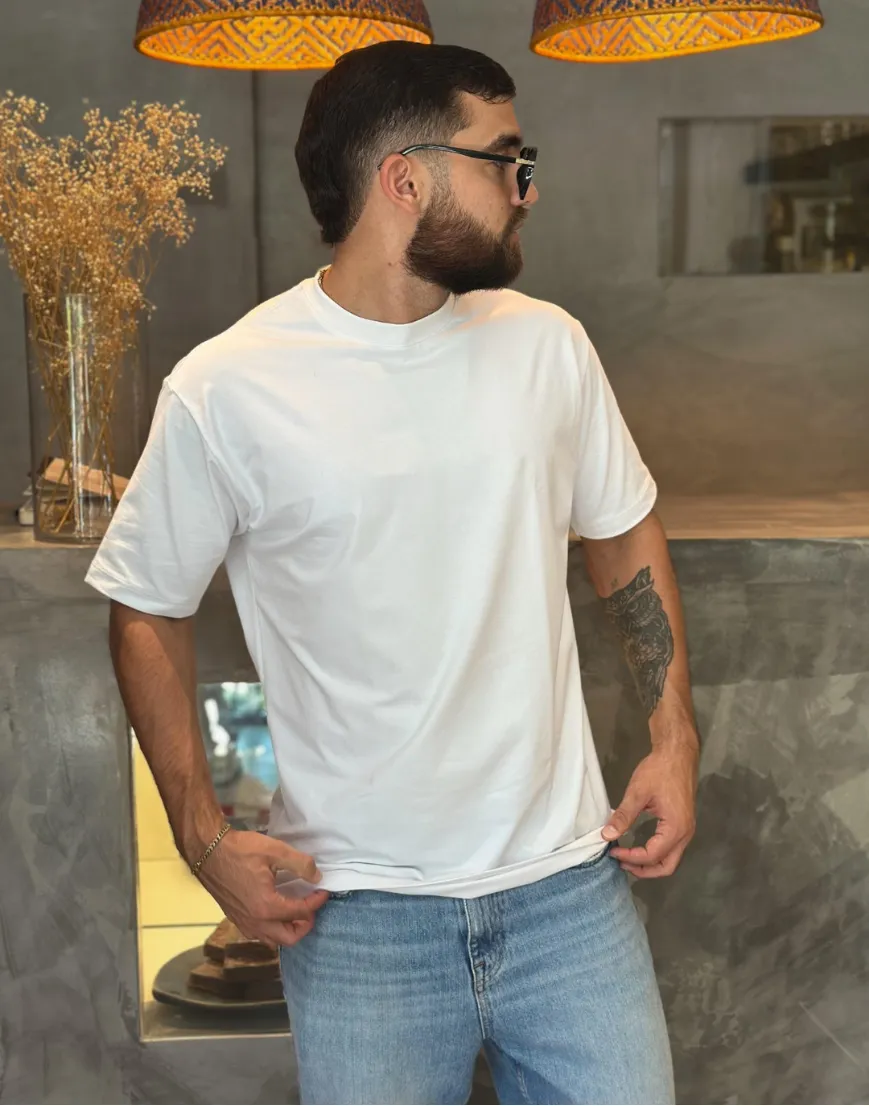 CAMISETA ESSENTIAL BLANCA