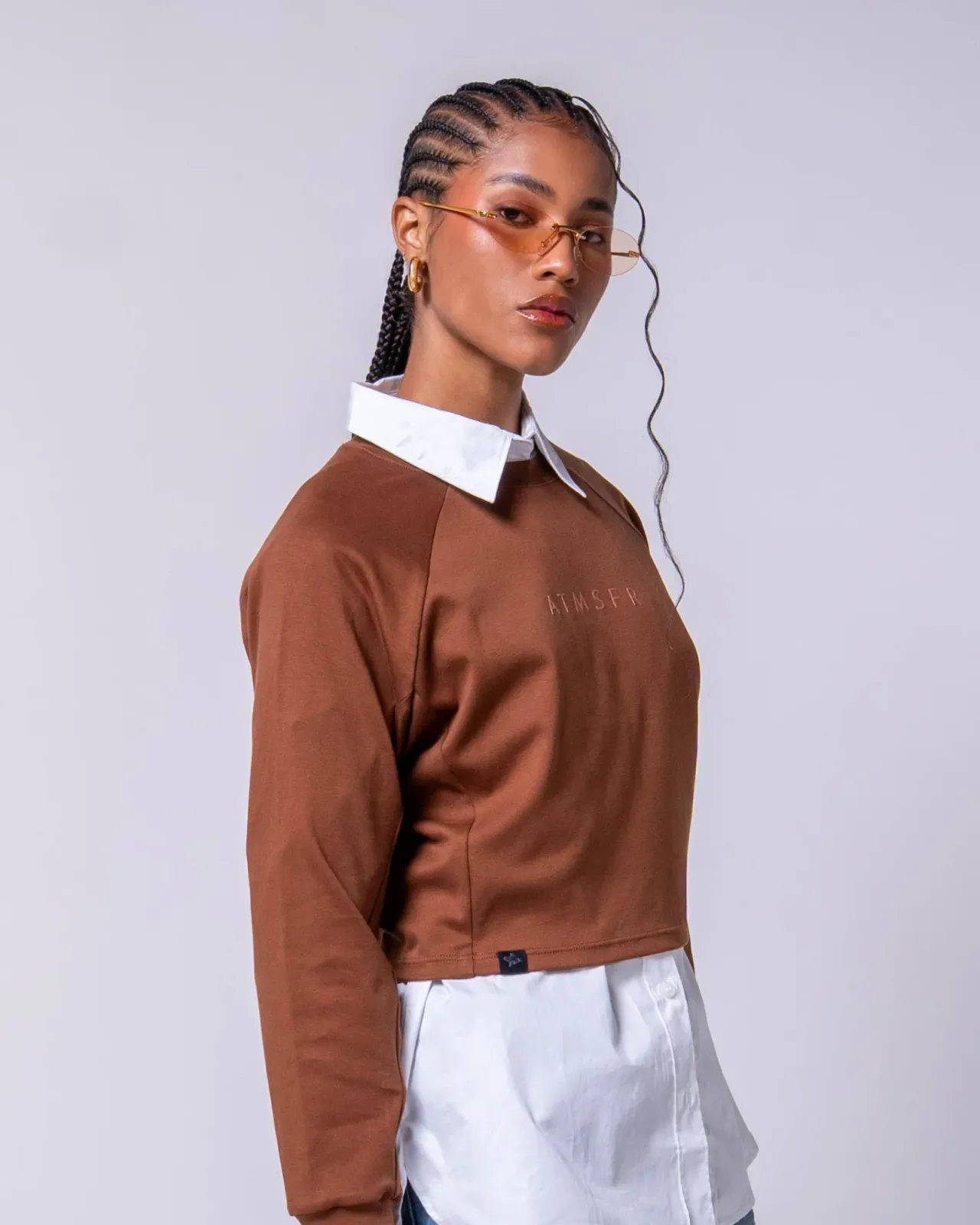 ASCEND CROPPED SWEARTSHIRT BROEN